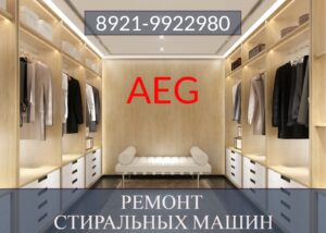 Ремонт стиральных машин Аег (AEG) 8921-9922980